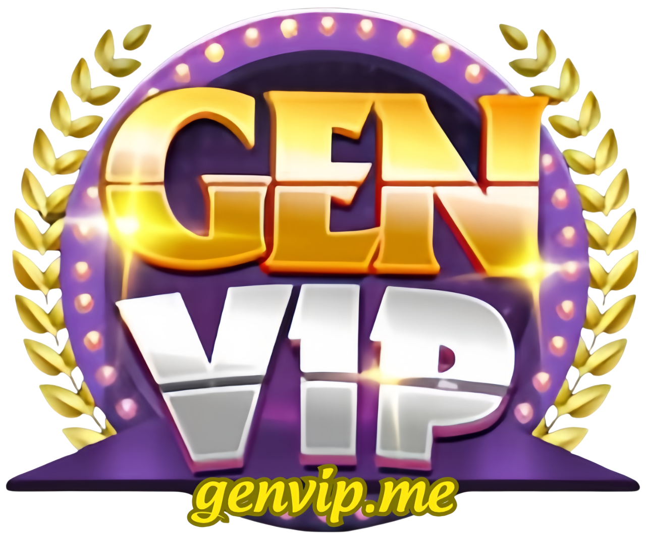 Logo cổng game bài đổi thưởng Genvip